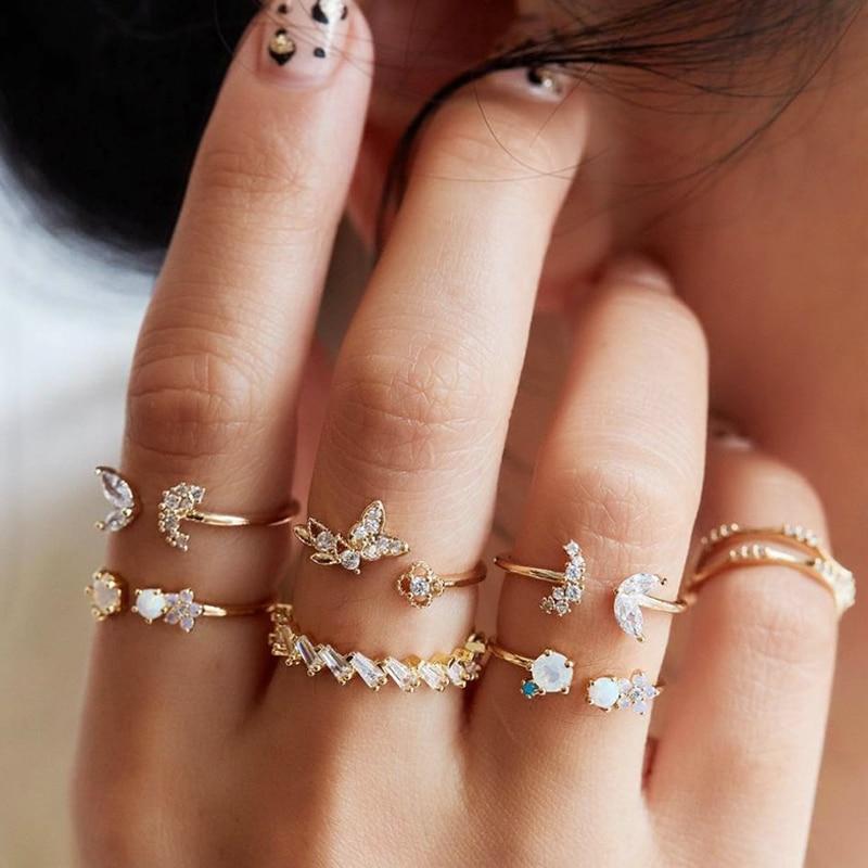 Lot premium unique de 8 à 12 bagues
