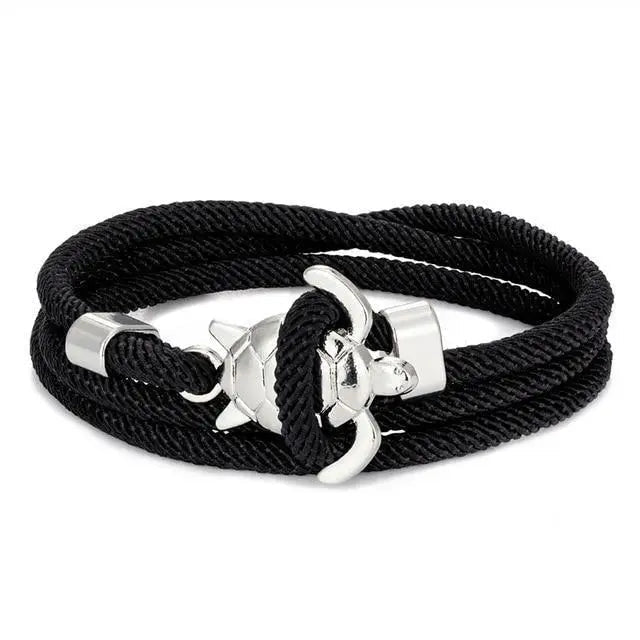 Bracciale fatto a mano con tartaruga marina