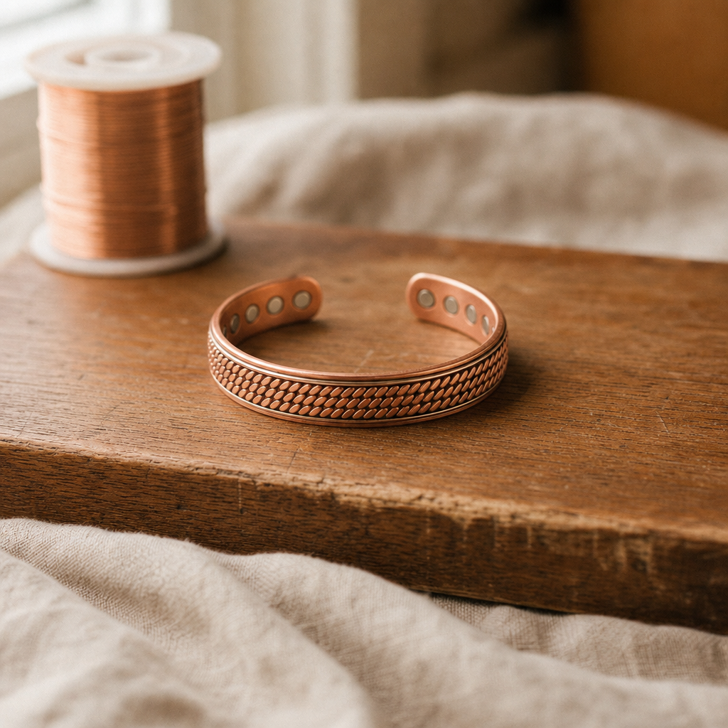 Bracelet Vague en Cuivre